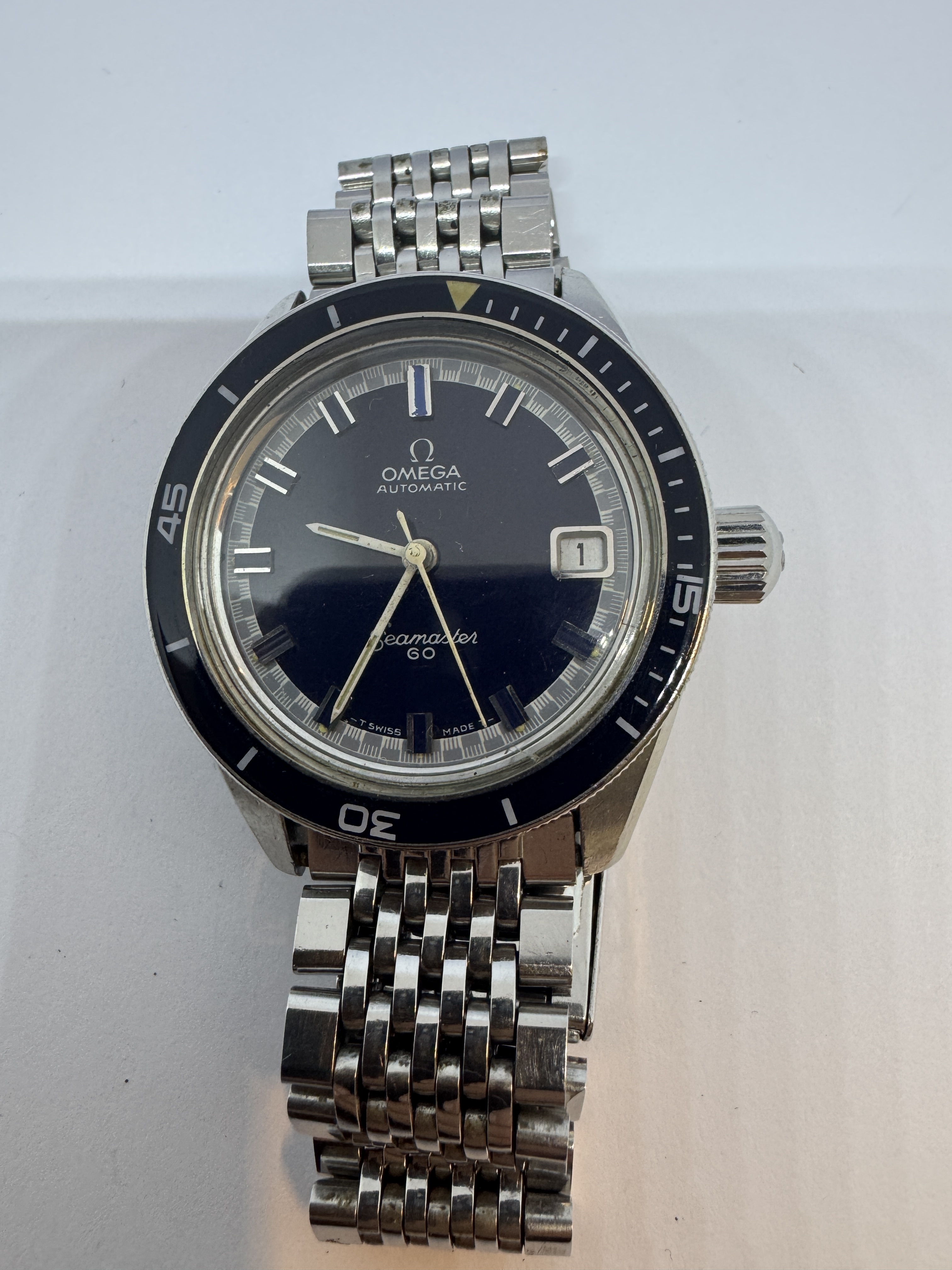 OMEGA - Seamaster 60, 166.062, big crown, 37mm, 60th