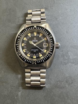 OMEGA - Seamaster 120, rare Israel IDF, 70th, 43mm, 166.073
