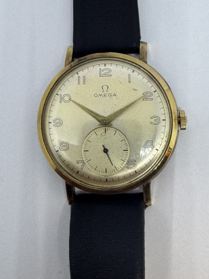 OMEGA - Manual,gold plate,50th,jumbo