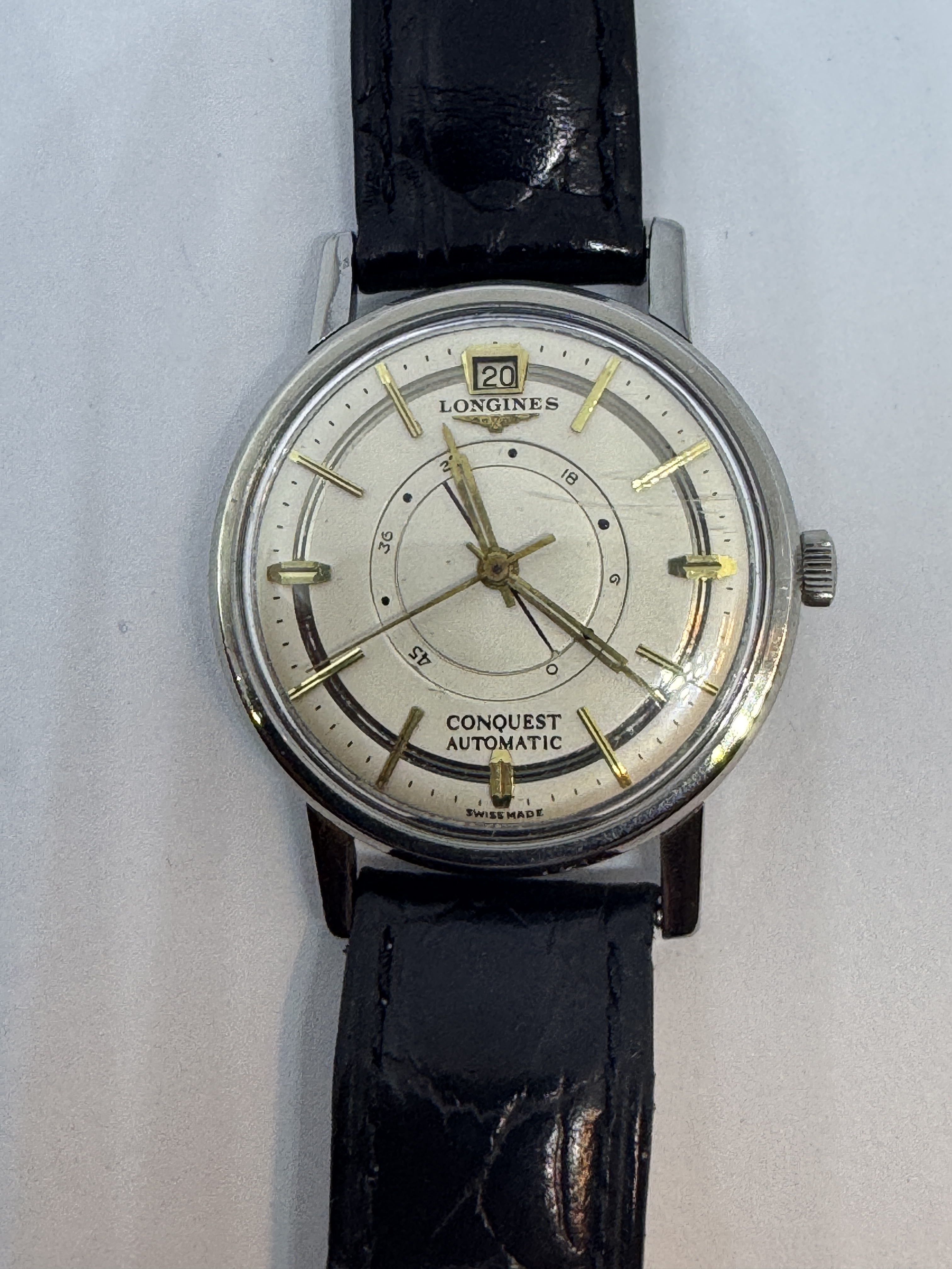 LONGINES - Conquest automatic,power rezerve, 9032,60th,35mm
