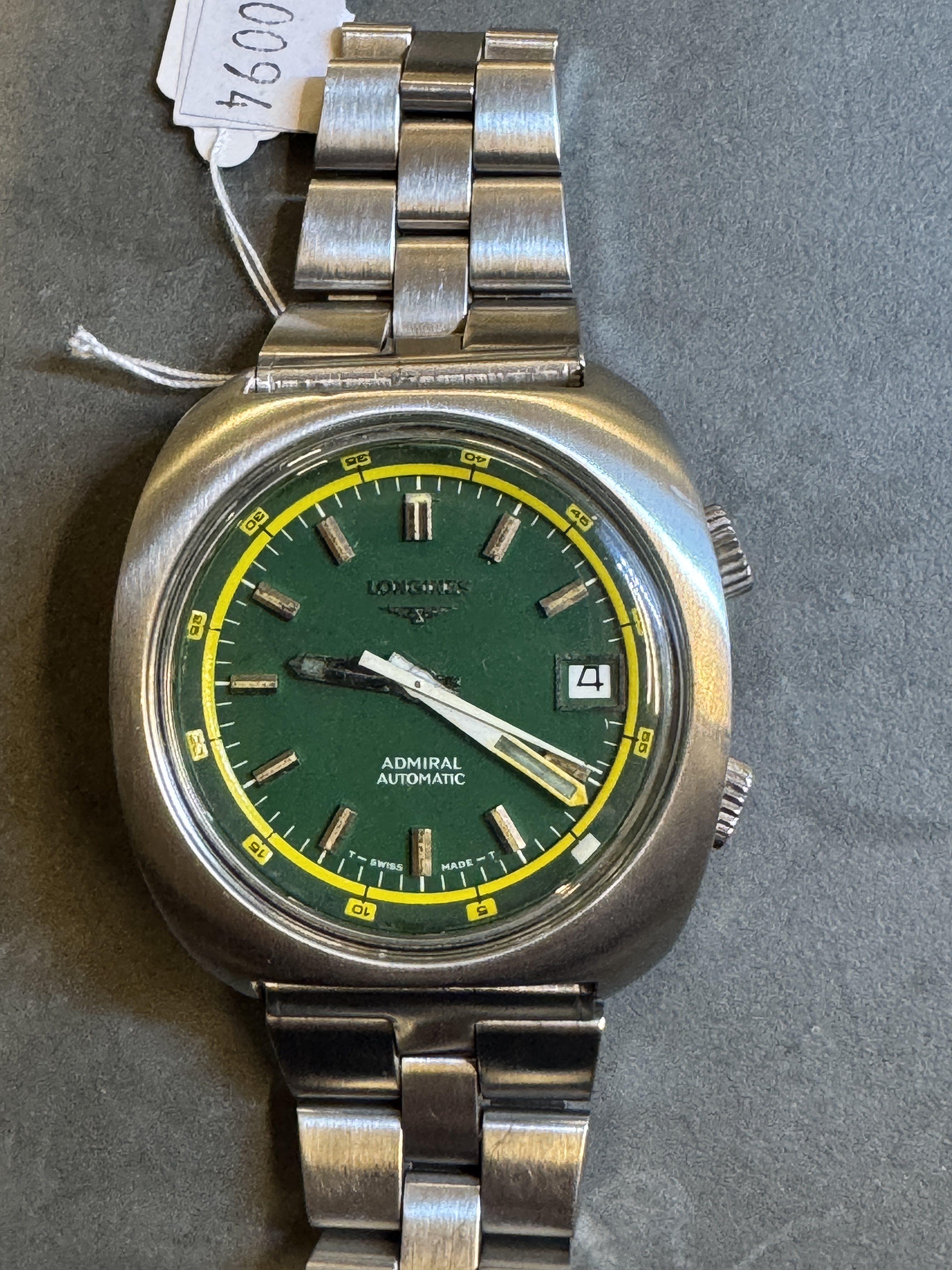 LONGINES - Admiral Super Compressor, automatic,cal 6651,70th,4omm