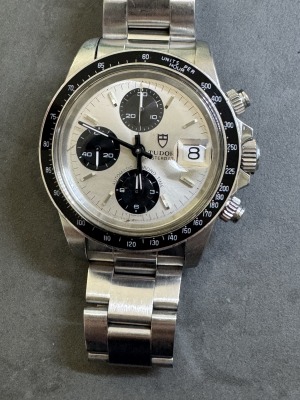 TUDOR - Oysterdate, chronograph, automatic, big block, 39.5mm, 70th