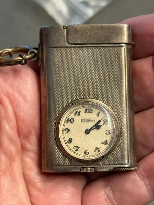 Eterna - Lighter Watch Silver 0.925,57/37mm