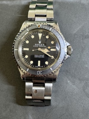 ROLEX - Submariner 5513, 200 first, 60th, 39.5mm