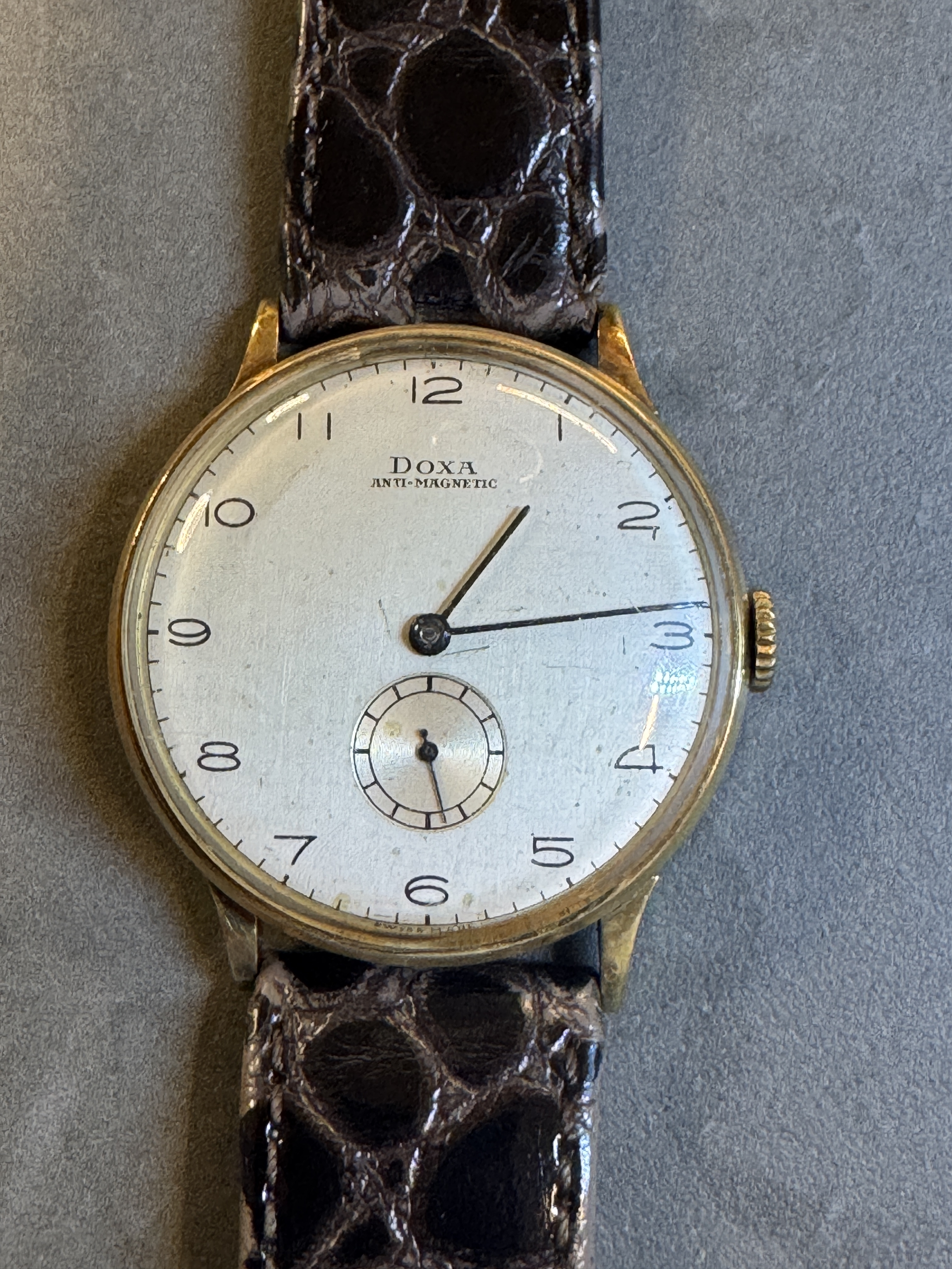 DOXA - Manual anti magnetic,jumbo ?.?gold