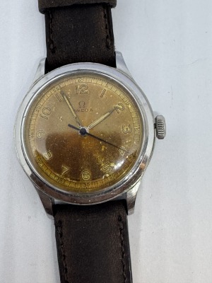 OMEGA - Manual rer bronze color dail,34mm,50th