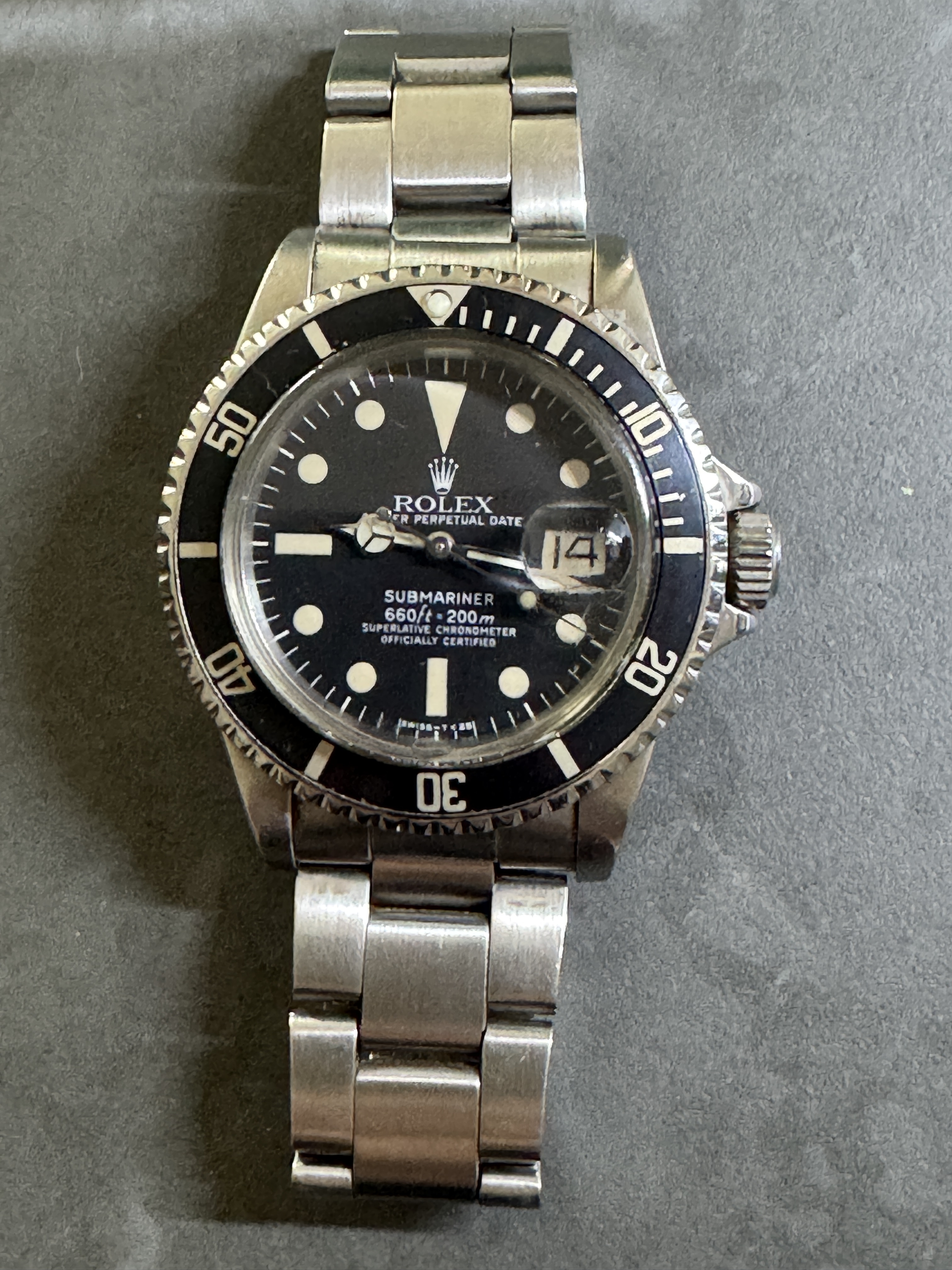 ROLEX - Submariner 1680, 39.5mm, 1978