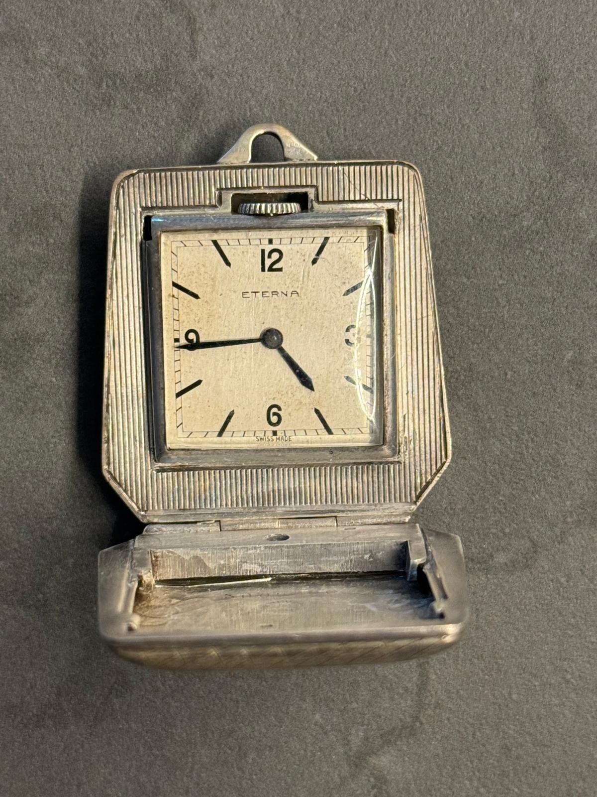 Eterna - Pocket Pandant, Spring Open, 37mm