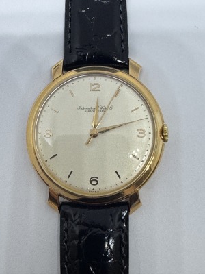 IWC - Cal 89, hand winding, gold 18k, 37 mm, 50th
