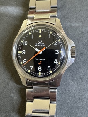 OMEGA - Geneve, admiralty anchor, automatic, cal 565, 35.5mm, 166.054, 60th