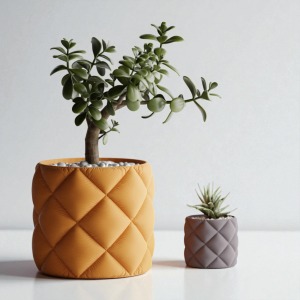 אגרטל מעוצב בסגנון קווילט🪴