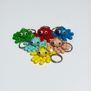 מחזיק מפתחות תמנון 🐙