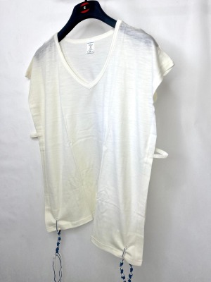 ציצית צמר תכלת ארגמון כהה קוצים