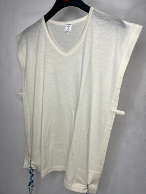 גופיה צמר רחלים פתיל תכלת