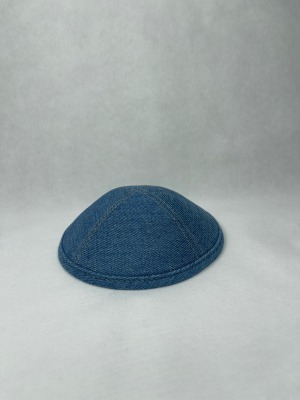 כיפה פשתן ג'ינס