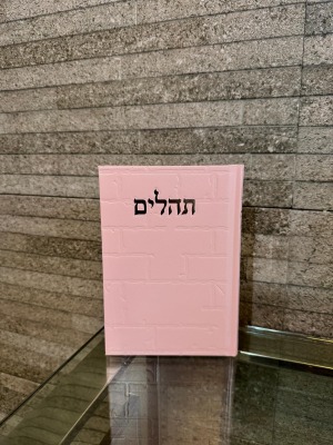 תהילים דגם "הכותל " ורוד
