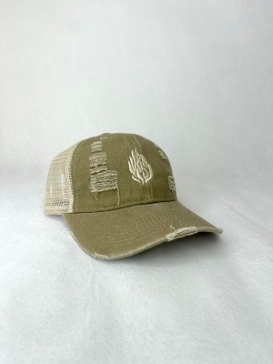 כובע האש שלי ג'ינס קאמל