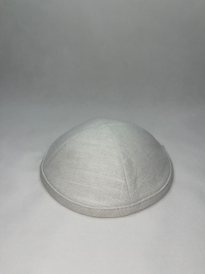 כיפה פשתן חלקה