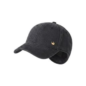 כובע Royal שחור מעושן וינטג׳