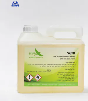 סקאי ע״ב ממיסים להברקת חלקי פנים הרכב וצמיגים – 5 ליטר