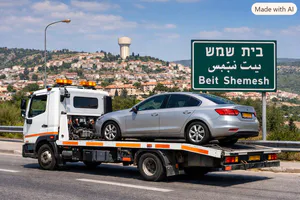 שירותי גרירה בבית שמש - גרירה מהירה, מקצועית וזמינה 24/7