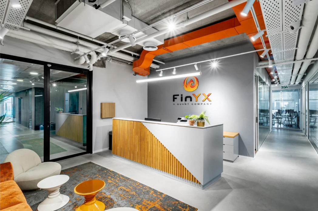 משרדי FINIX תאורה מרכזית