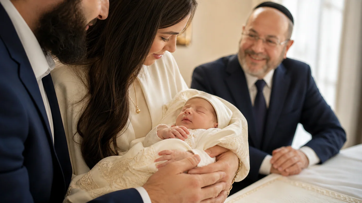 יד תינוק ביד הוריו