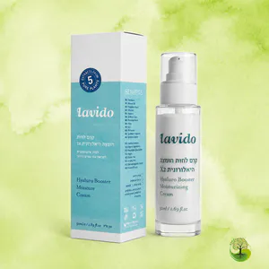 קרם לחות חומצה היאלורונית 3 LAVIDO | Hyaluronic Acid X3 Moisturizing Cream לבידו | מ”ל 30