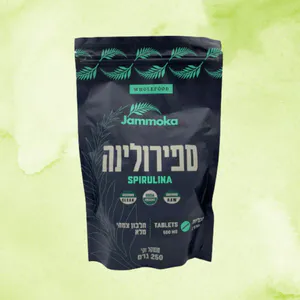 ספירולינה אורגנית | ג’מוקה | 500 טבליות