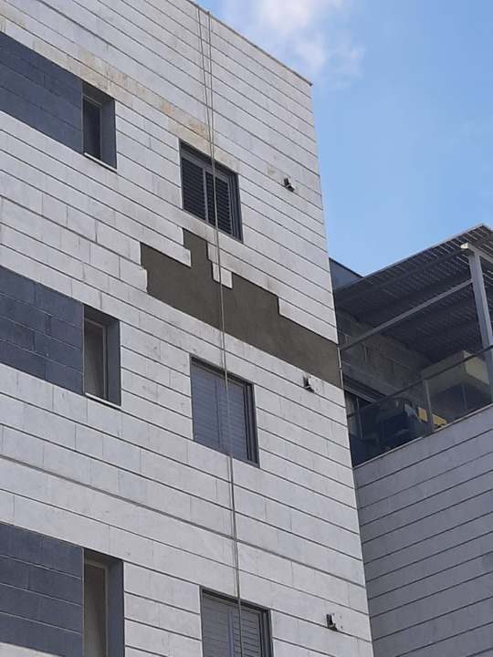 איטום קיר חיצוני