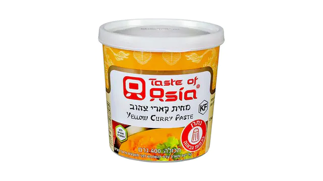 מחית קארי צהוב