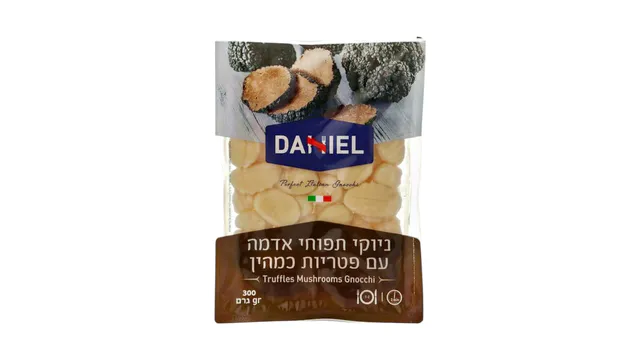 ניוקי תפוחי אדמה ופטריות כמהין
