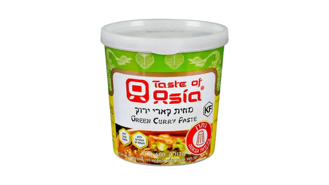 מחית קארי ירוק