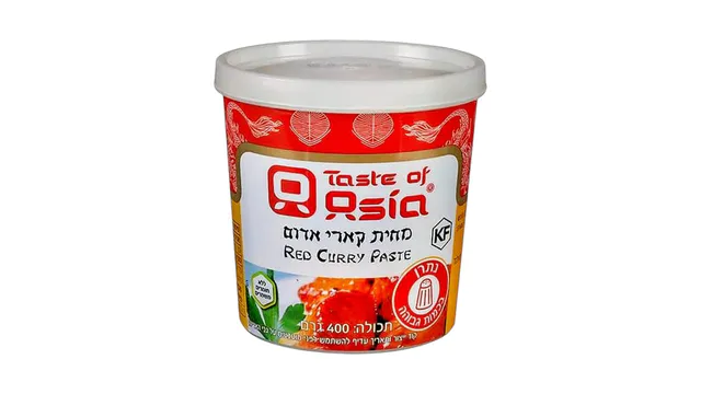 מחית קארי אדום