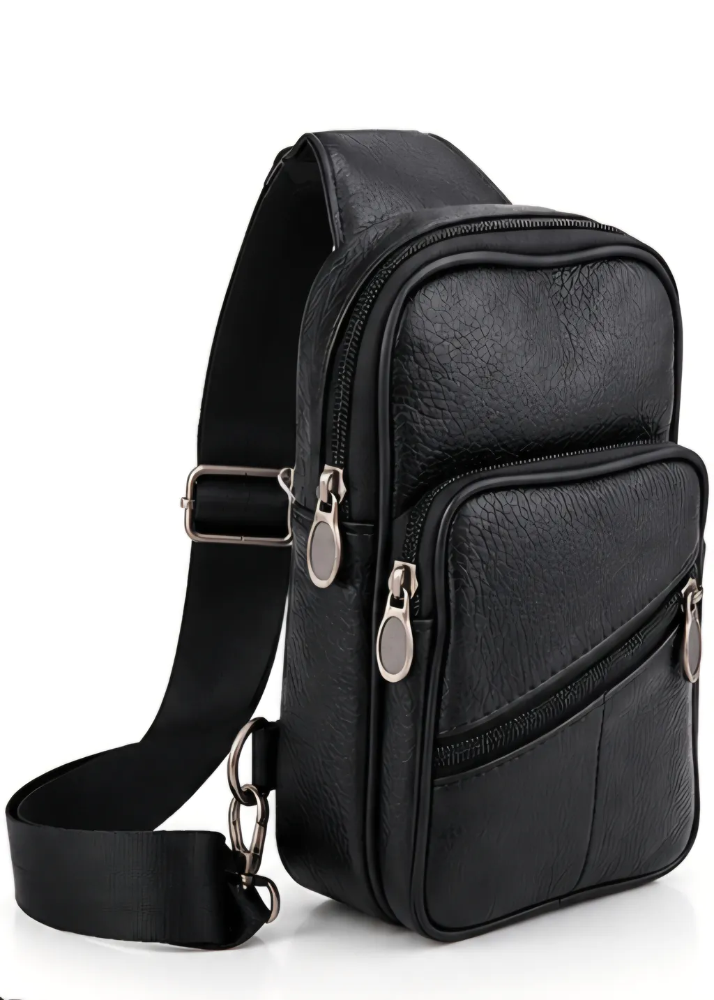תיק צד אוכף מעור מקולקציית MOZES BAGS