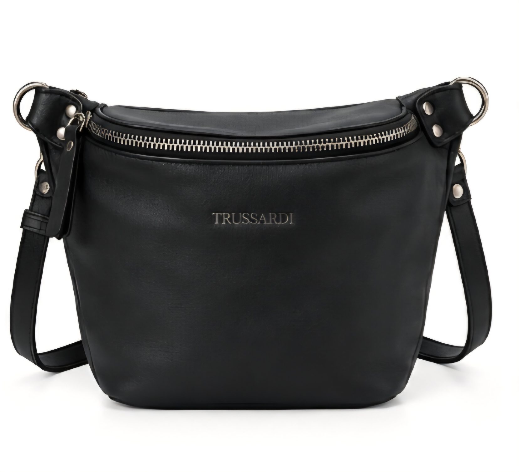 תיק עור TRUSSARDI
