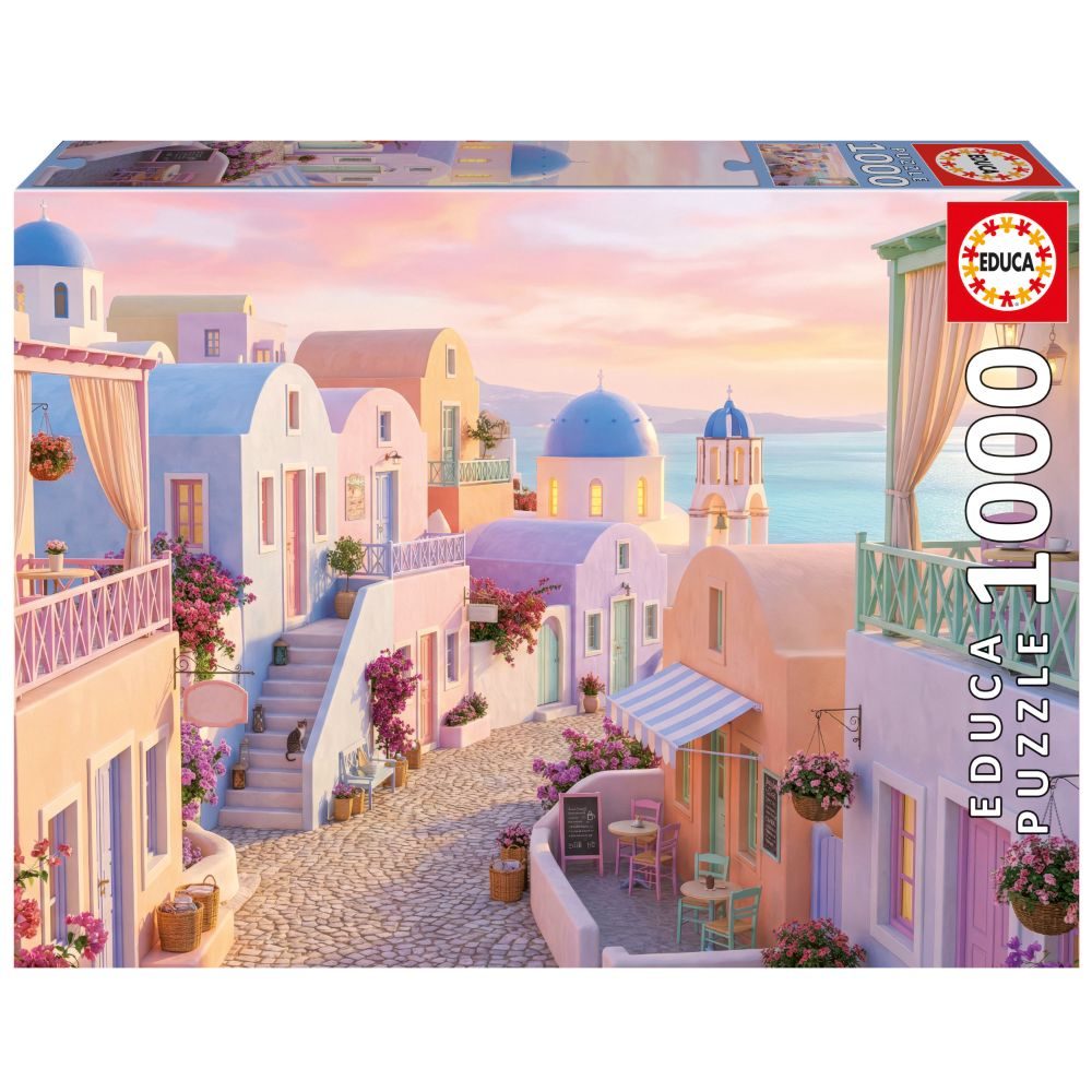 פאזל 1000 חל' - סנטוריני החלומית