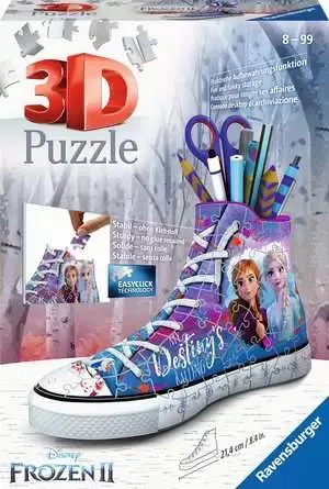 פאזל תלת מימד- 108 חל'- סניקרס - FROZEN2