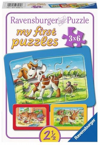 פאזל ראשון שלי 3X6 חל' - חבריי החיות