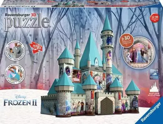 פאזל תלת-מימד הארמון - 216 חל' - FROZEN 2