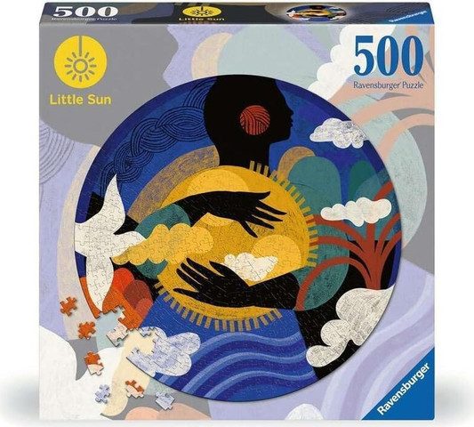 פאזל 500 חל'- עגול - ליטוף של השמש