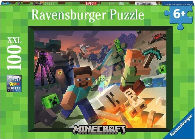 פאזל 100 חל' - MINECRAFT