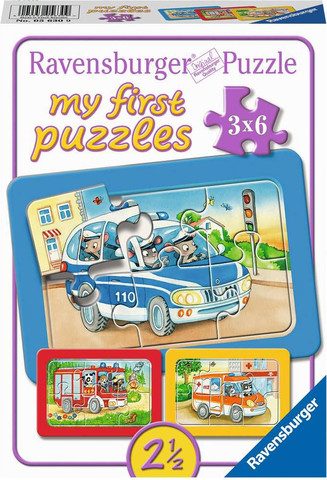 פאזל ראשון שלי 3X6 חל' - כלי תחבורה