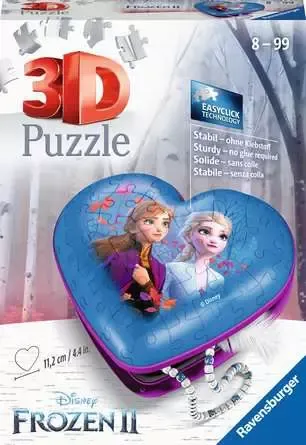 פאזל תלת מימד לב- 54 חל' - FROZEN 2
