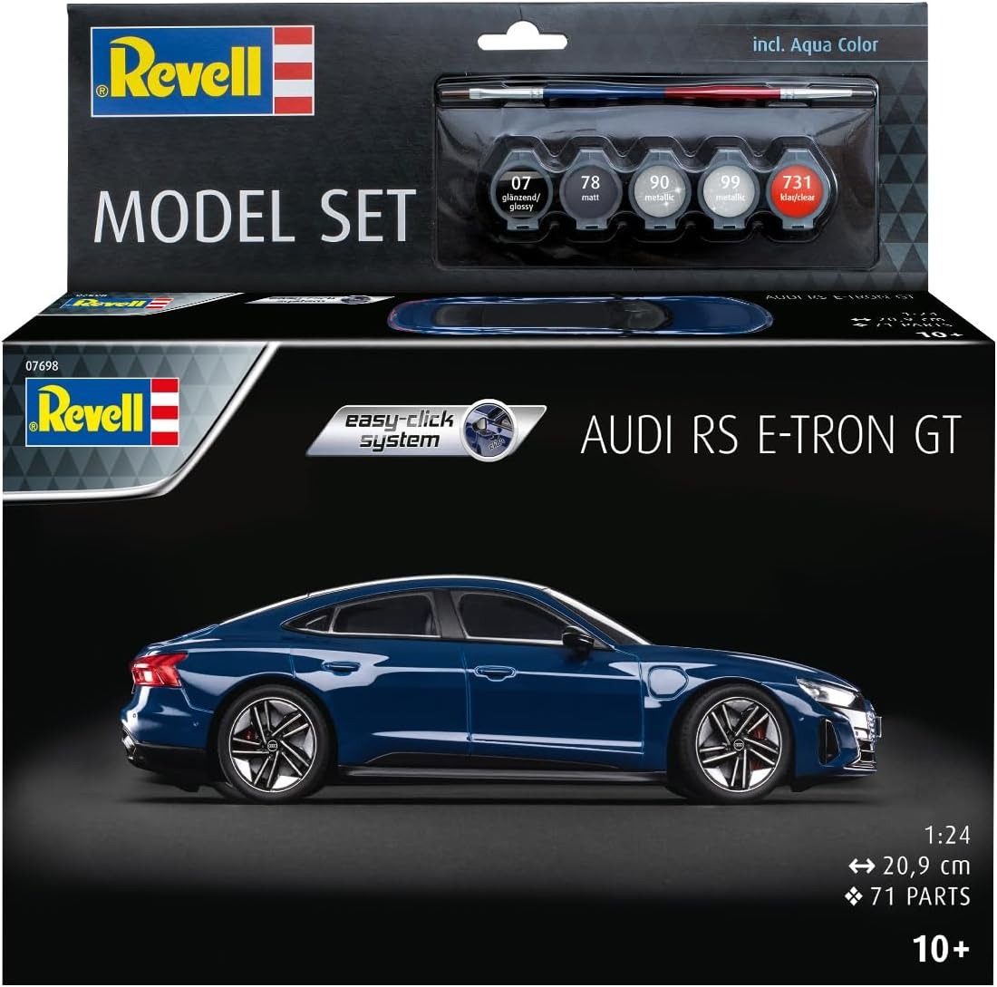 ערכת הרכבה - מכונית אאודי E-TRON GT כחולה