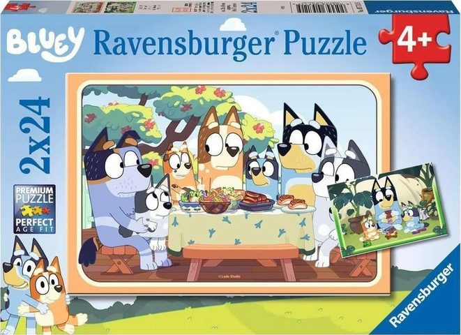 פאזל 2X24 חל' - BLUEY