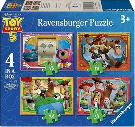 ארבעה פאזלים בקופ' - TOY STORY 5