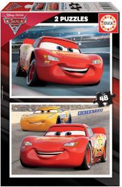 פאזל 2X48 חל' - CARS 3