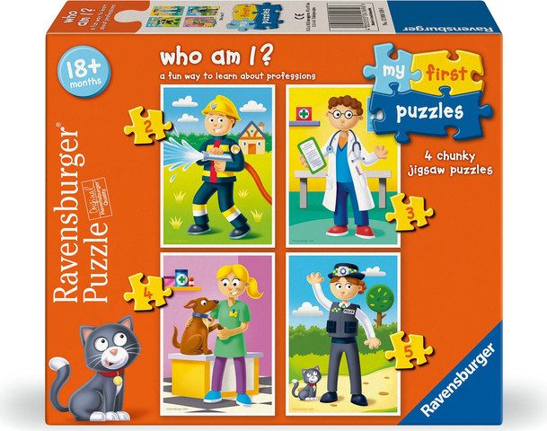 הפאזל הראשון שלי - בעלי מקצועות, מי אני?