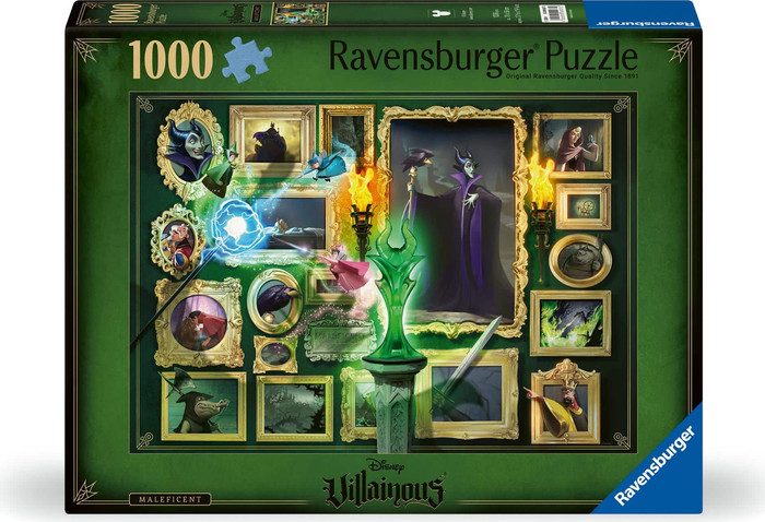 פאזל 1000 חל' - דיסני VILLAINOUS